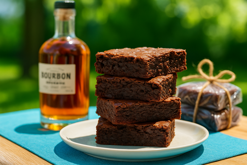 Grown Folks Dessert: Bourbon Brownies Made for Summer Nights